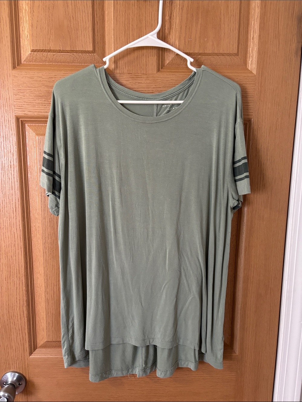 American Eagle Green Soft & Sexy Top